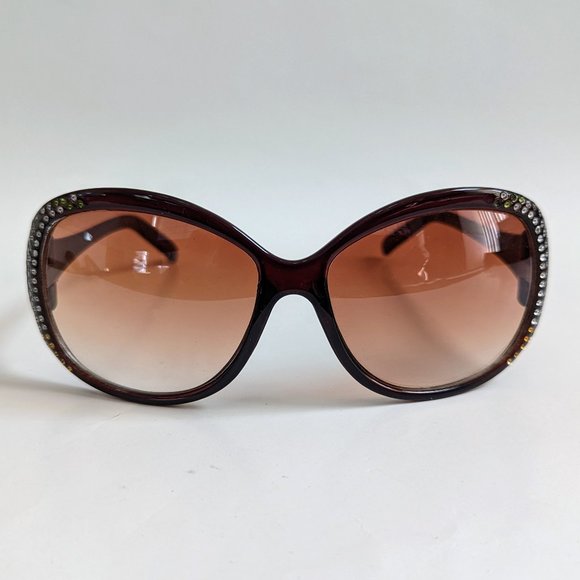 NWT Vintage 90\'s Large Acetate Lady Fashion Sunglasses (S.Tortoise) main image 4